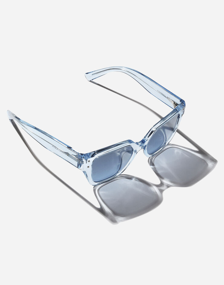 Dolce & Gabbana DNA sunglasses Transparent light blue VG4471VP27C