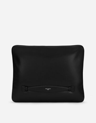 Dolce & Gabbana Sac à main en cuir nappa Noir BM3049AF984