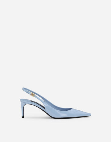 ${brand} Polished calfskin slingbacks ${colorDescription} ${masterID}