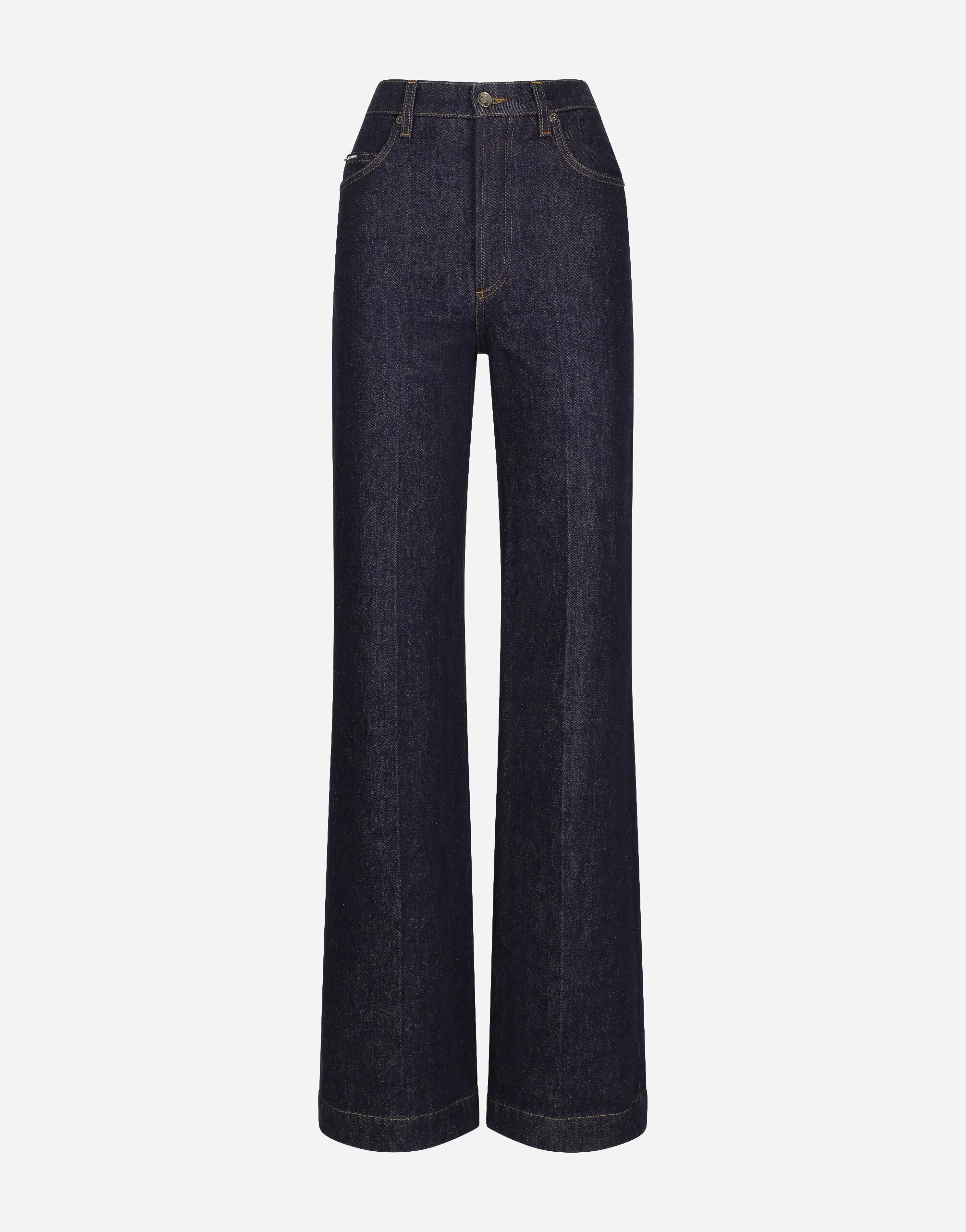 Flared denim jeans in Blue for | Dolce&Gabbana® US