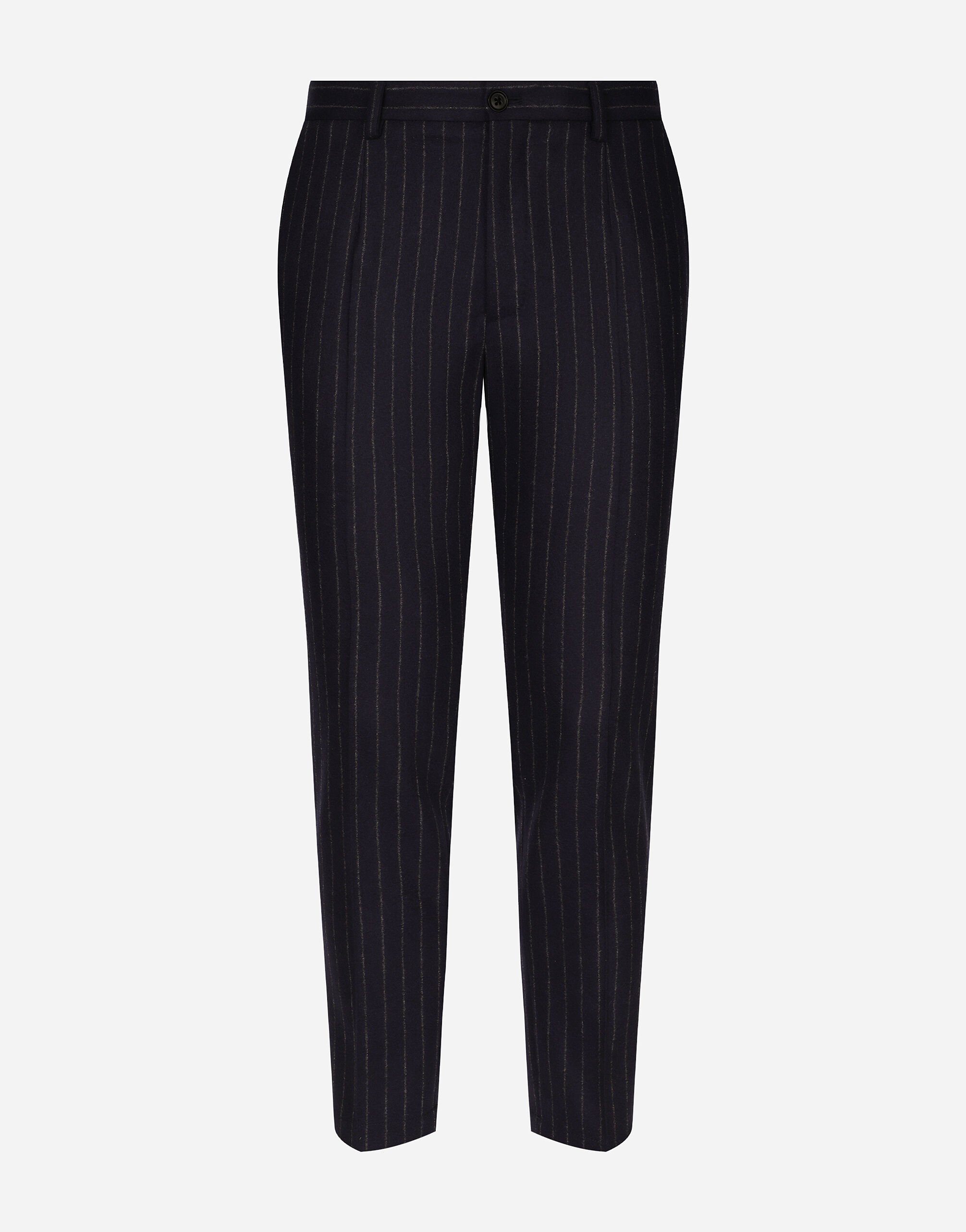 ${brand} Pantalon couture en flanelle à rayures tennis ${colorDescription} ${masterID}