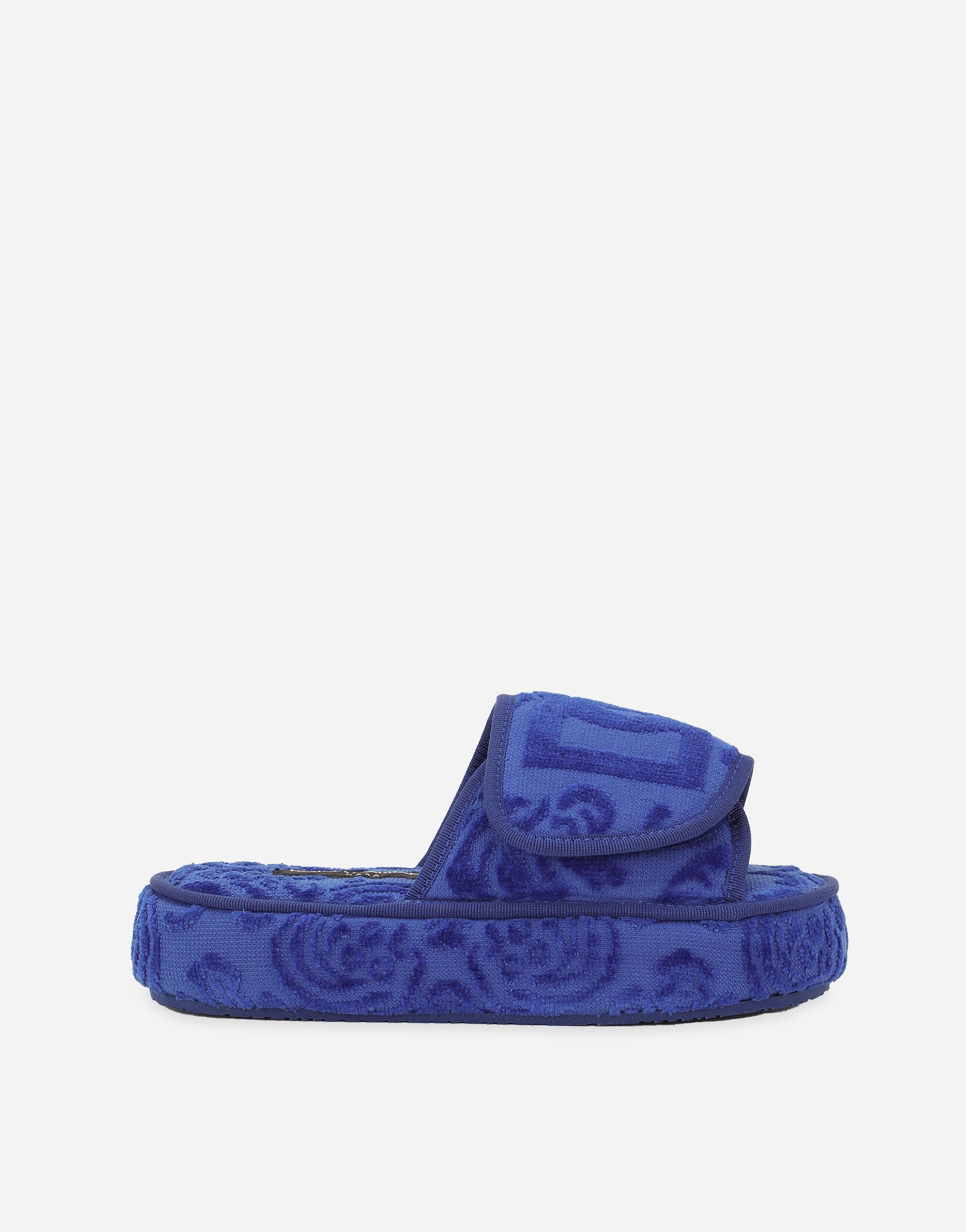${brand} Terry Cotton Plateau Slippers ${colorDescription} ${masterID}