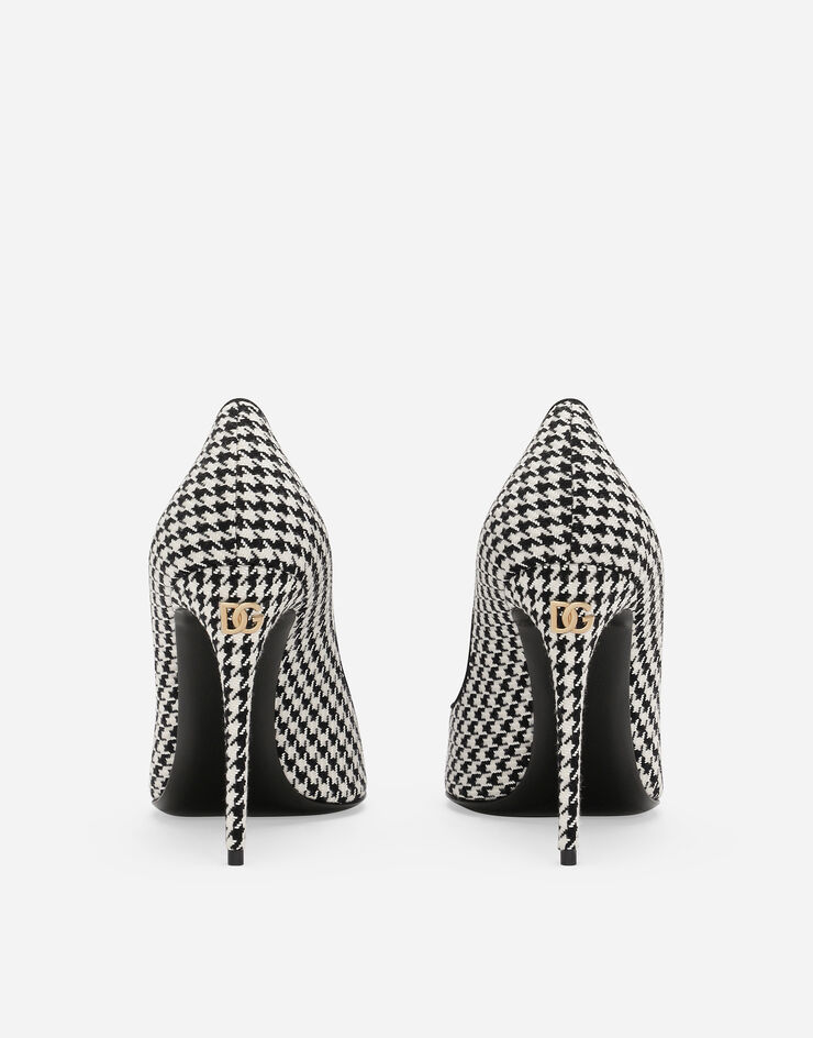 Dolce & Gabbana Houndstooth fabric pumps Multicolor CD1872A9V05