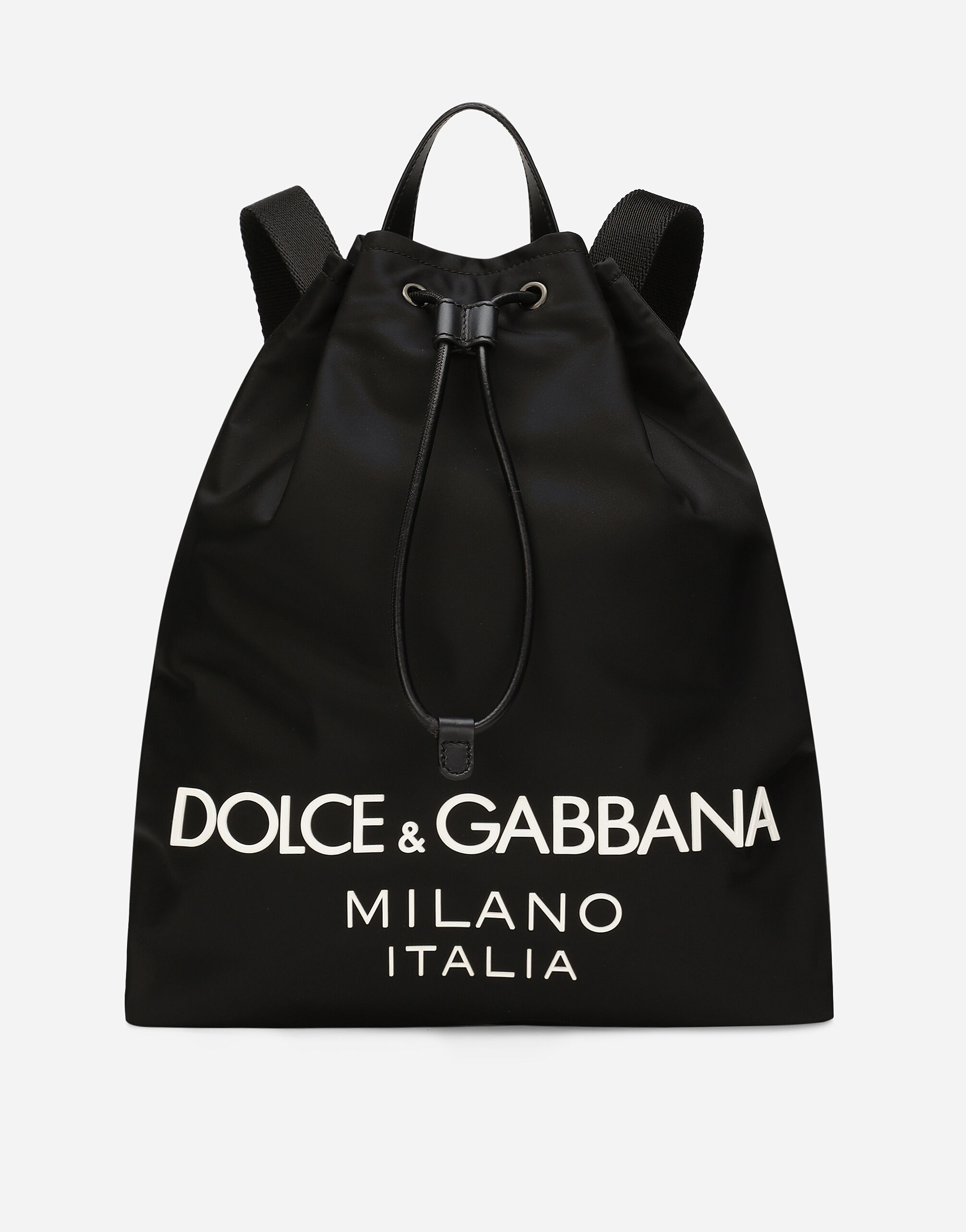 Dolce & Gabbana Rucksack aus Nylon Drucken BM2274AO667