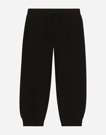 ${brand} Jersey jogging pants with DG logo ${colorDescription} ${masterID}