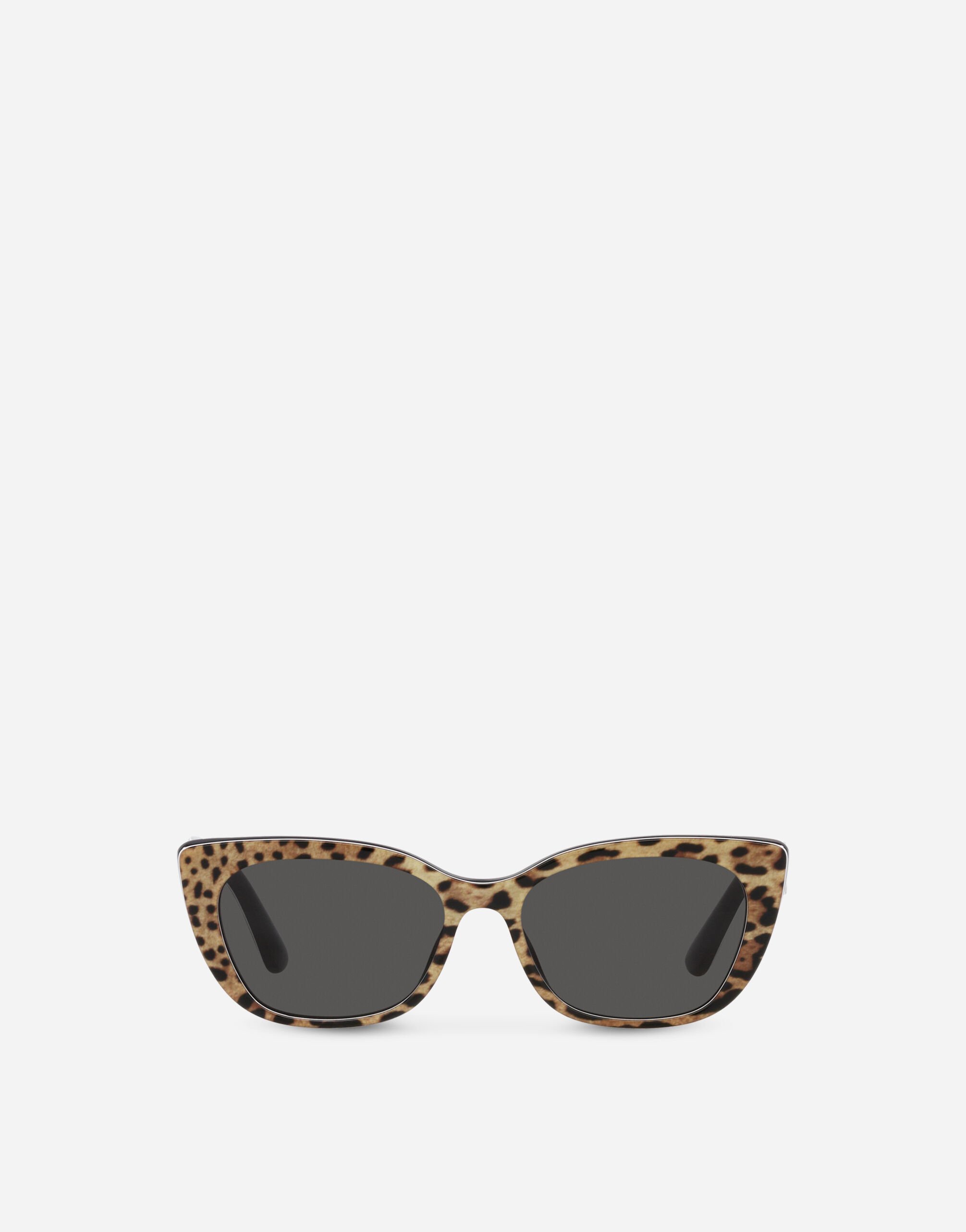 Dolce & Gabbana نظارة شمسية Mini Me الفوشيه خزف VG442CVP5E4