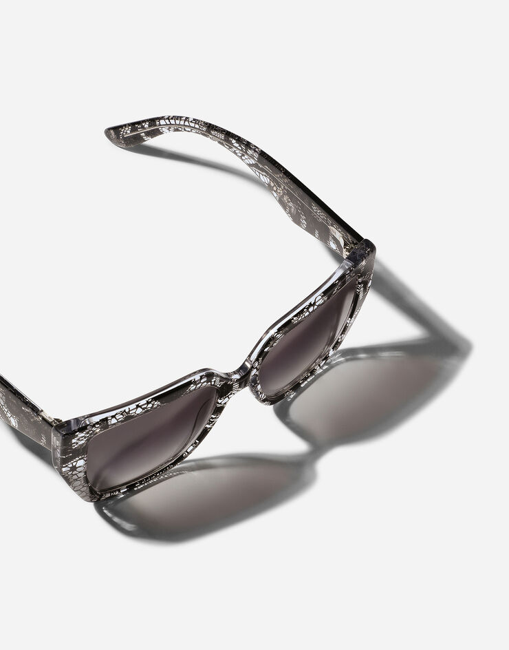 Dolce & Gabbana Sonnenbrille DG Crossed Schwarz VG4438VP78G