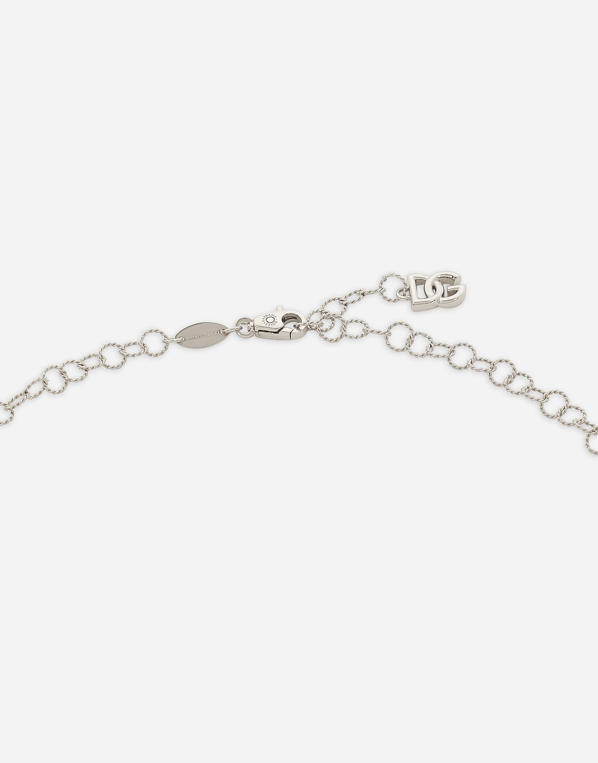 White gold sale wire necklace