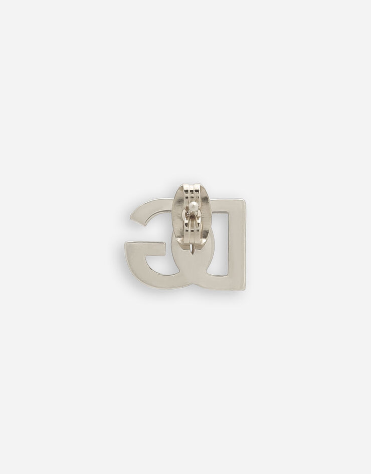 Dolce&Gabbana Mono orecchino logo DG Silver WEP5L1W1111