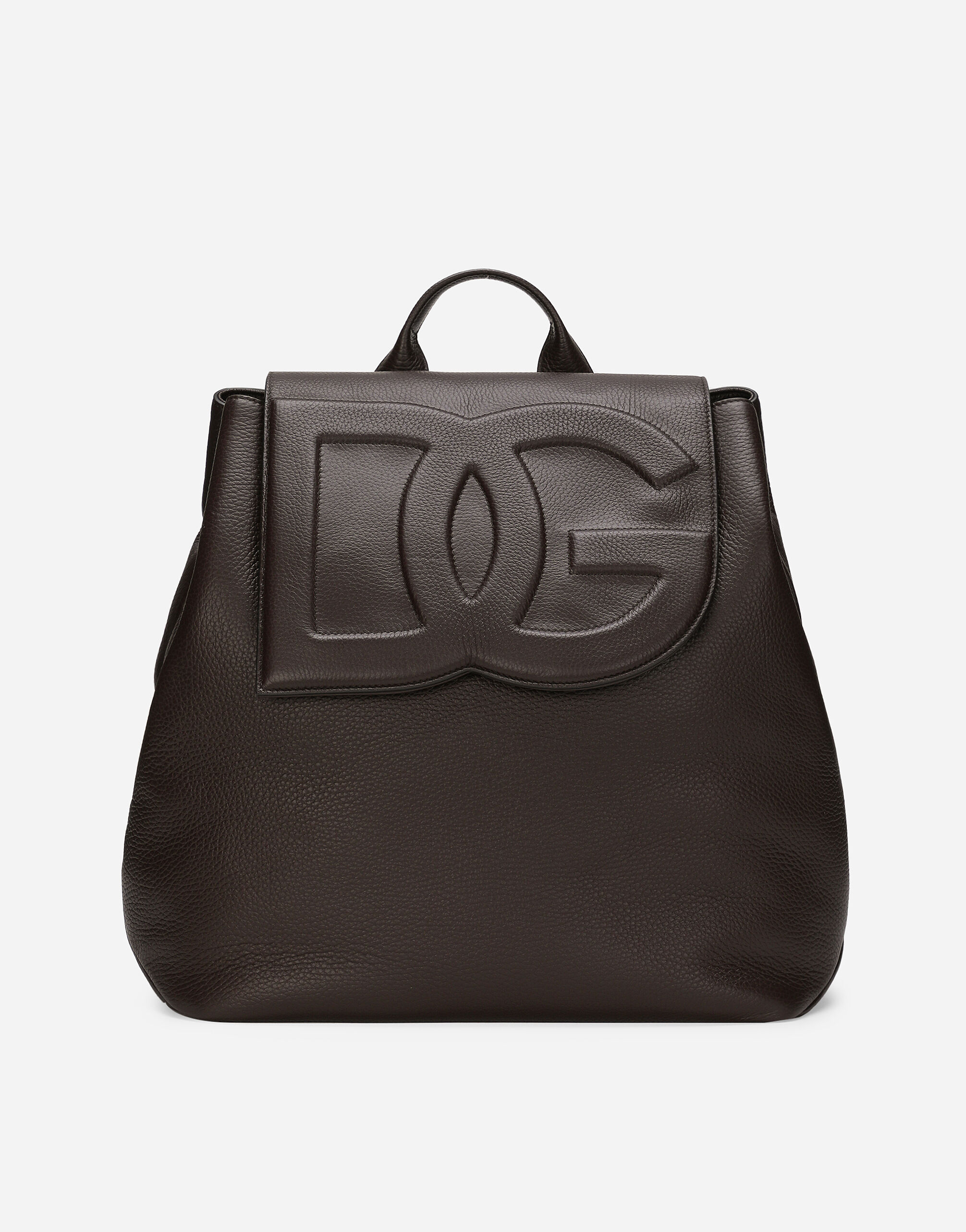Dolce & Gabbana حقيبة ظهر من جلد غزال بيج هافان VG446EVP473