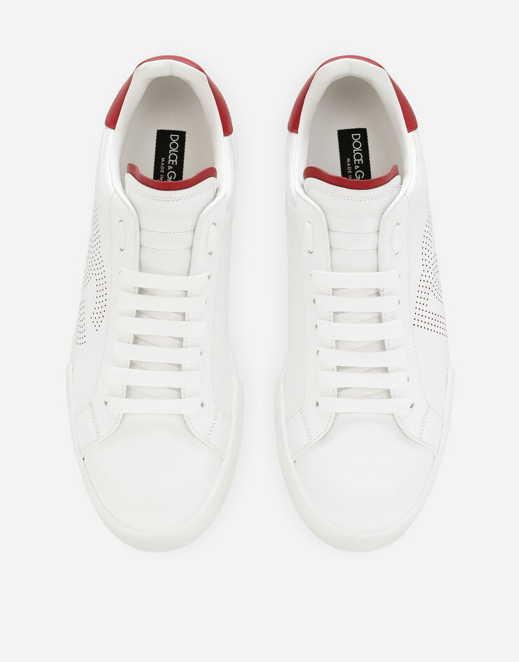 Dolce & Gabbana Calfskin Portofino sneakers White CS2277AV066