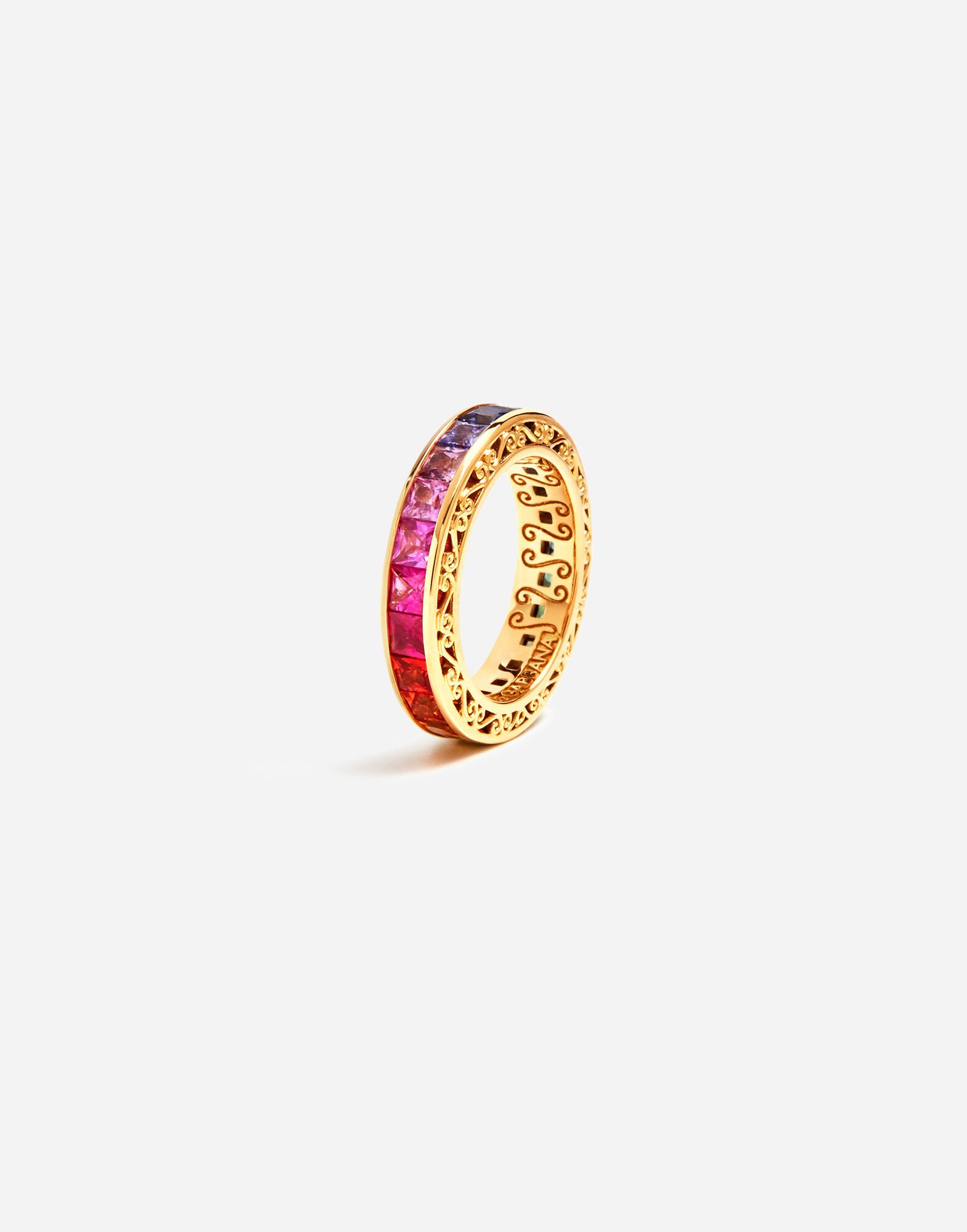 ${brand} Multicolor sapphire wedding ring ${colorDescription} ${masterID}