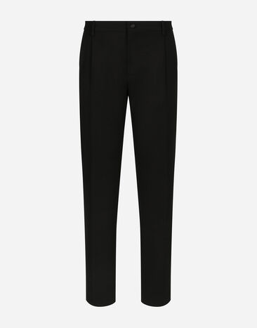 ${brand} Classic gabardine tuxedo pants ${colorDescription} ${masterID}