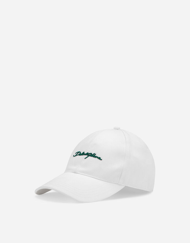 Dolce & Gabbana Baseball cap with Dolce&Gabbana logo White GH590AGI354