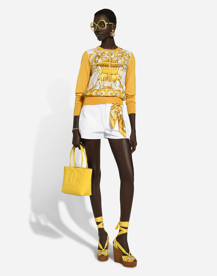 Dolce & Gabbana Denim-Shorts Mehrfarbig FTC37DG8KU9