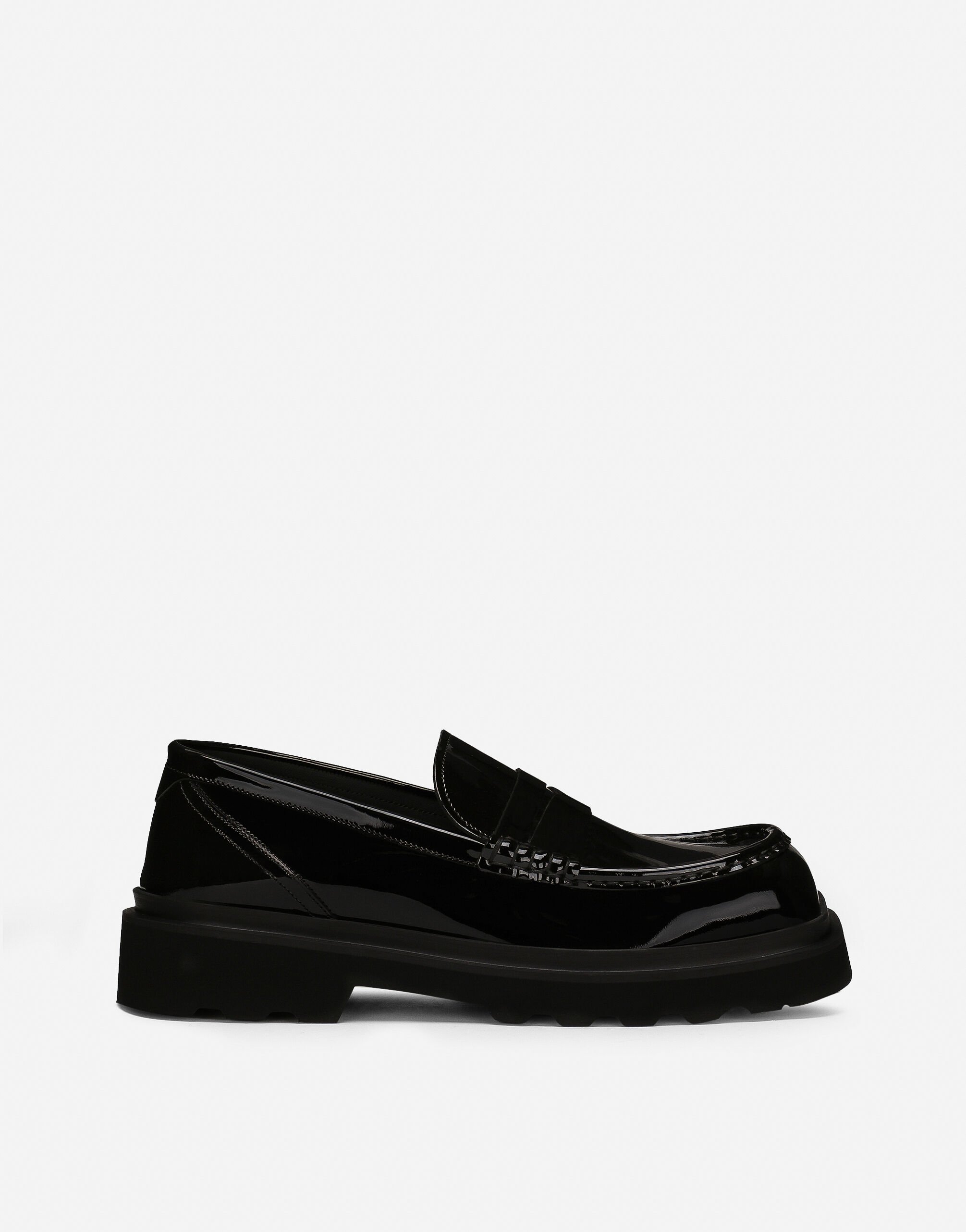 Patent leather loafers in Black for | Dolce&Gabbana® US