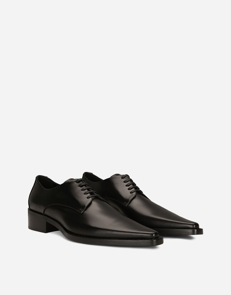 Dolce&Gabbana Calfskin Derby shoes Black CN0052AC801