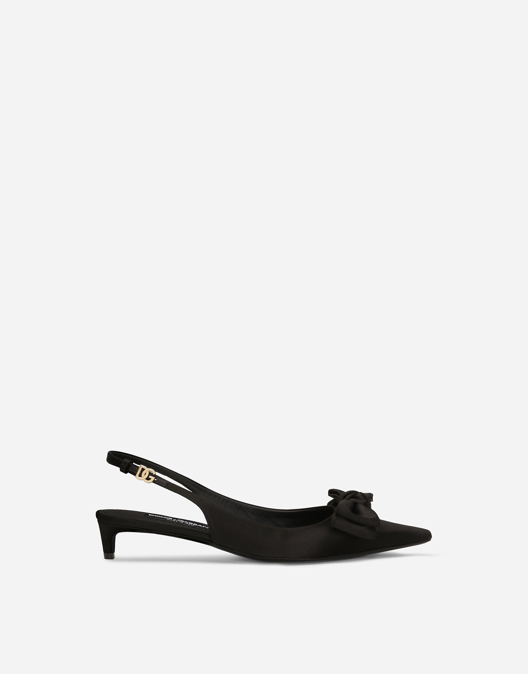 ${brand} Slingbacks en satin avec nœud ${colorDescription} ${masterID}