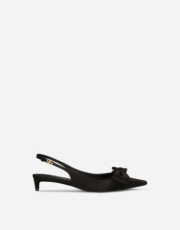 ${brand} Satin slingbacks with bow detail ${colorDescription} ${masterID}