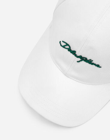 Dolce & Gabbana Baseball cap with Dolce&Gabbana logo White GH590AGI354