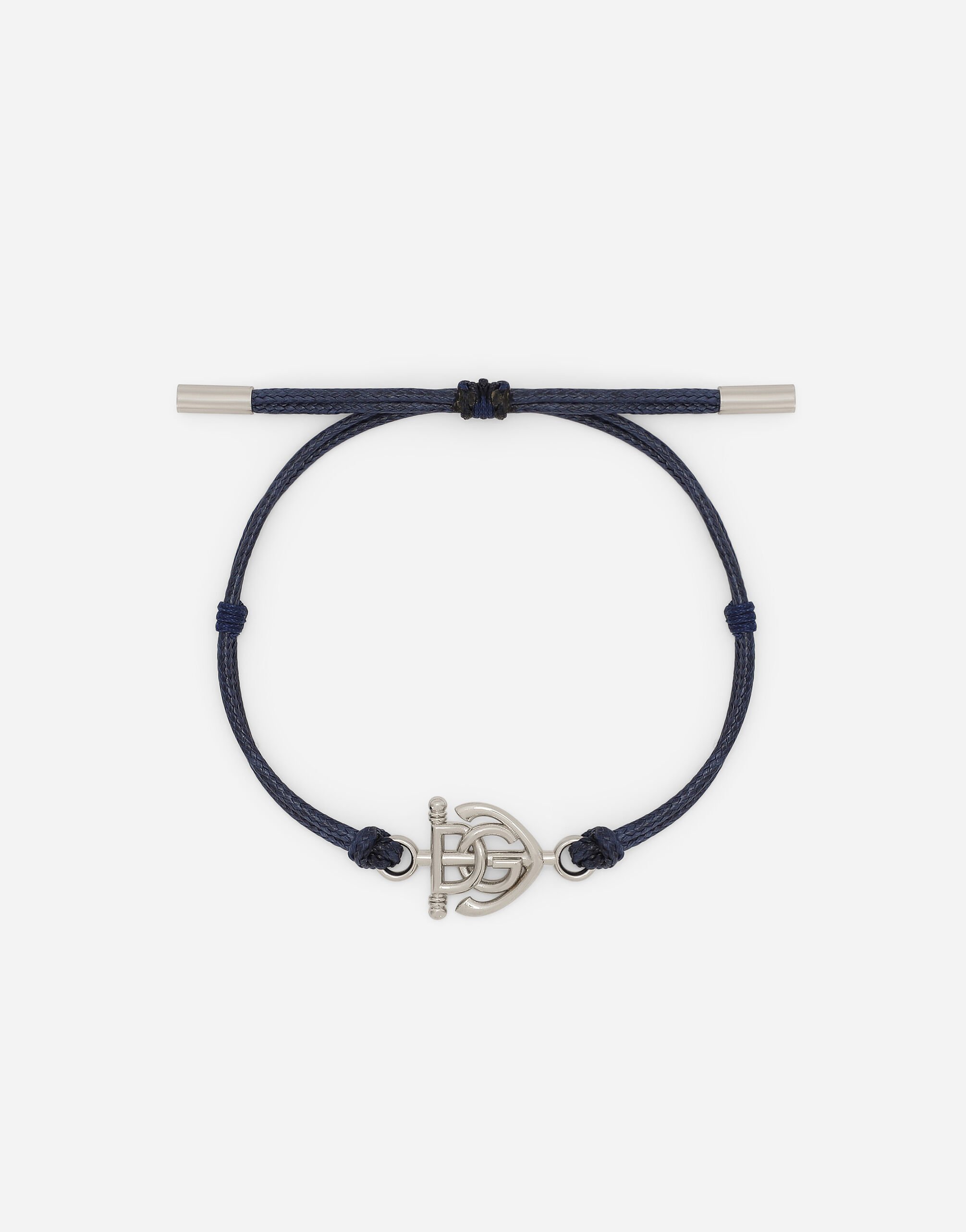 Dolce & Gabbana “Marina” cord bracelet White GVRMATHI1QC
