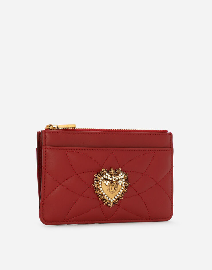 Dolce & Gabbana Medium Devotion card holder Rojo BI1261AV967
