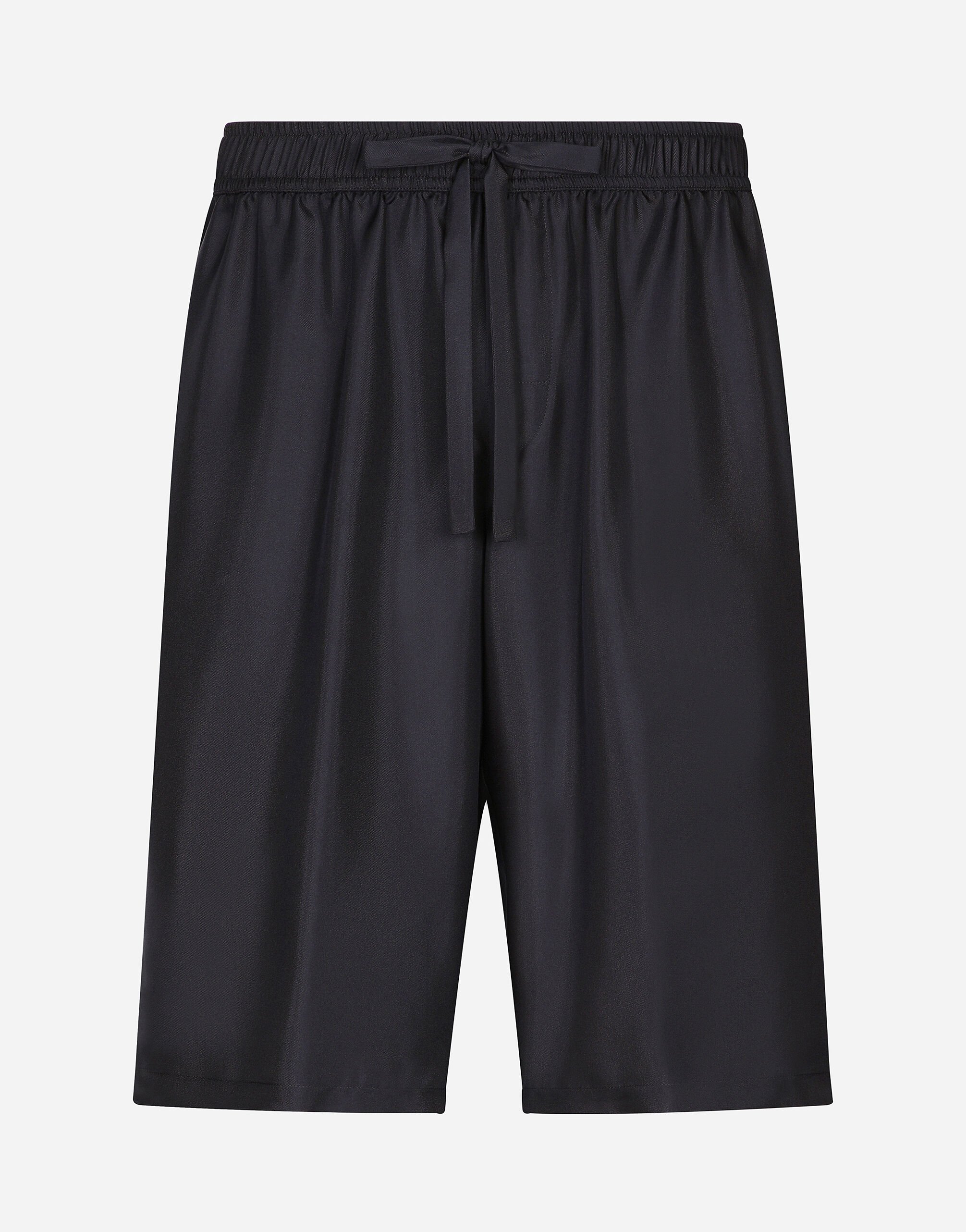 Dolce & Gabbana Embroidered silk jogging shorts Print GVRMATHI1SV
