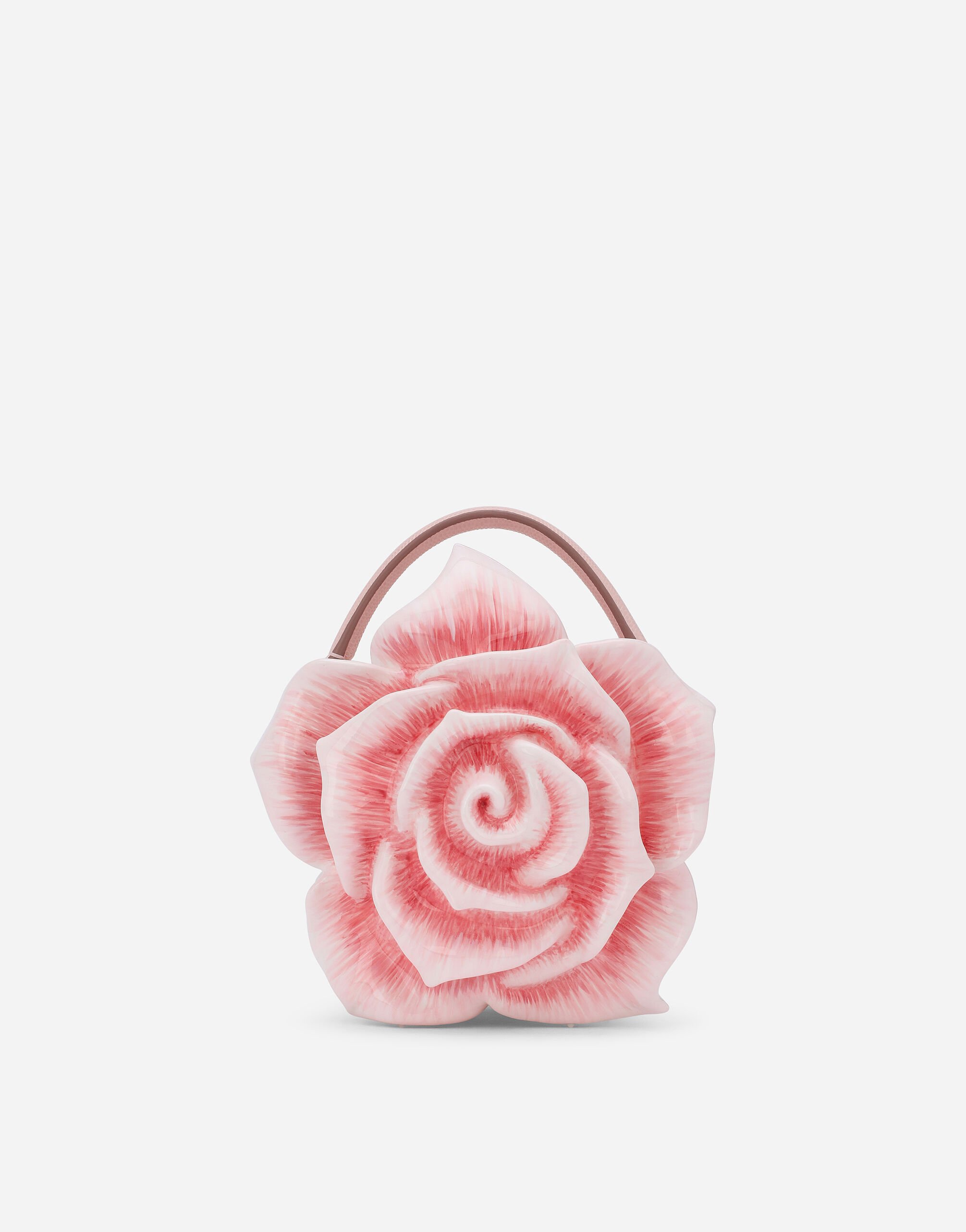 Dolce & Gabbana Sac Dolce Box rose en résine Imprimé BB5970AT878