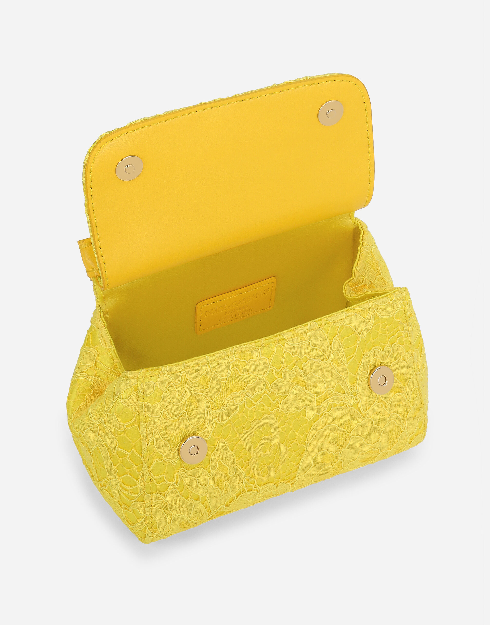 Dolce u0026 Gabbana Mini Sicily handbag female Yellow