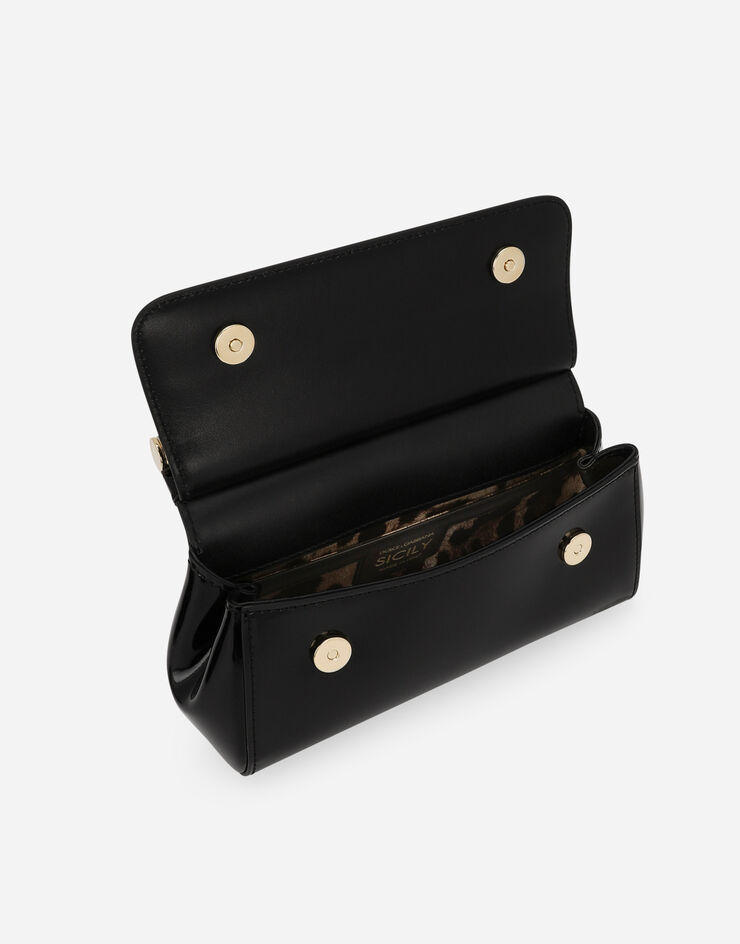 Dolce & Gabbana Маленькая сумка Sicily с короткой ручкой черный BB7116A1037