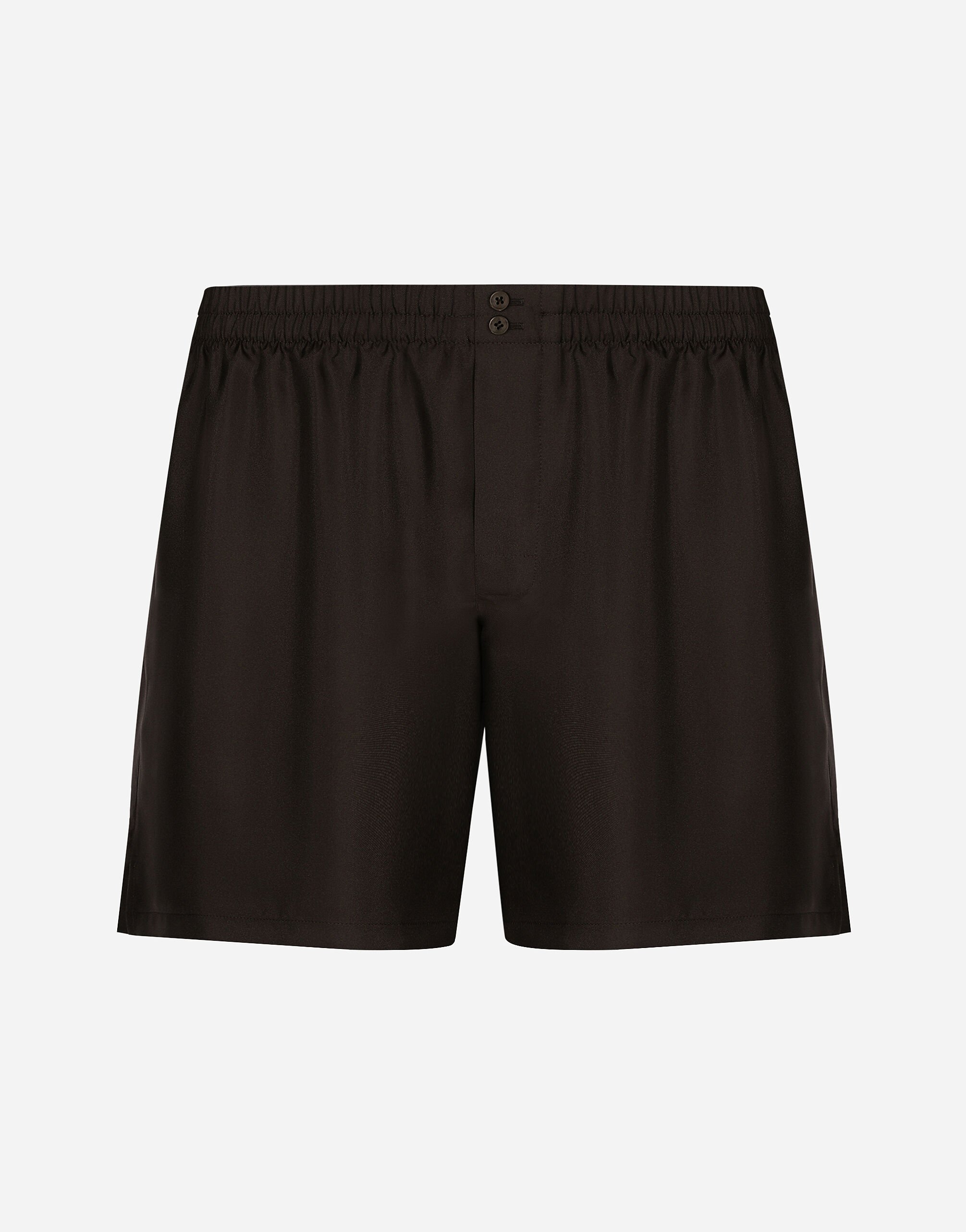 Dolce & Gabbana Silk shorts Beige G9AVETGH485