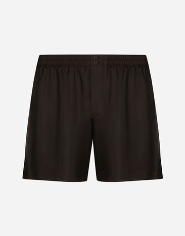 Dolce & Gabbana Shorts in seta Stampa G031TTHI1SV