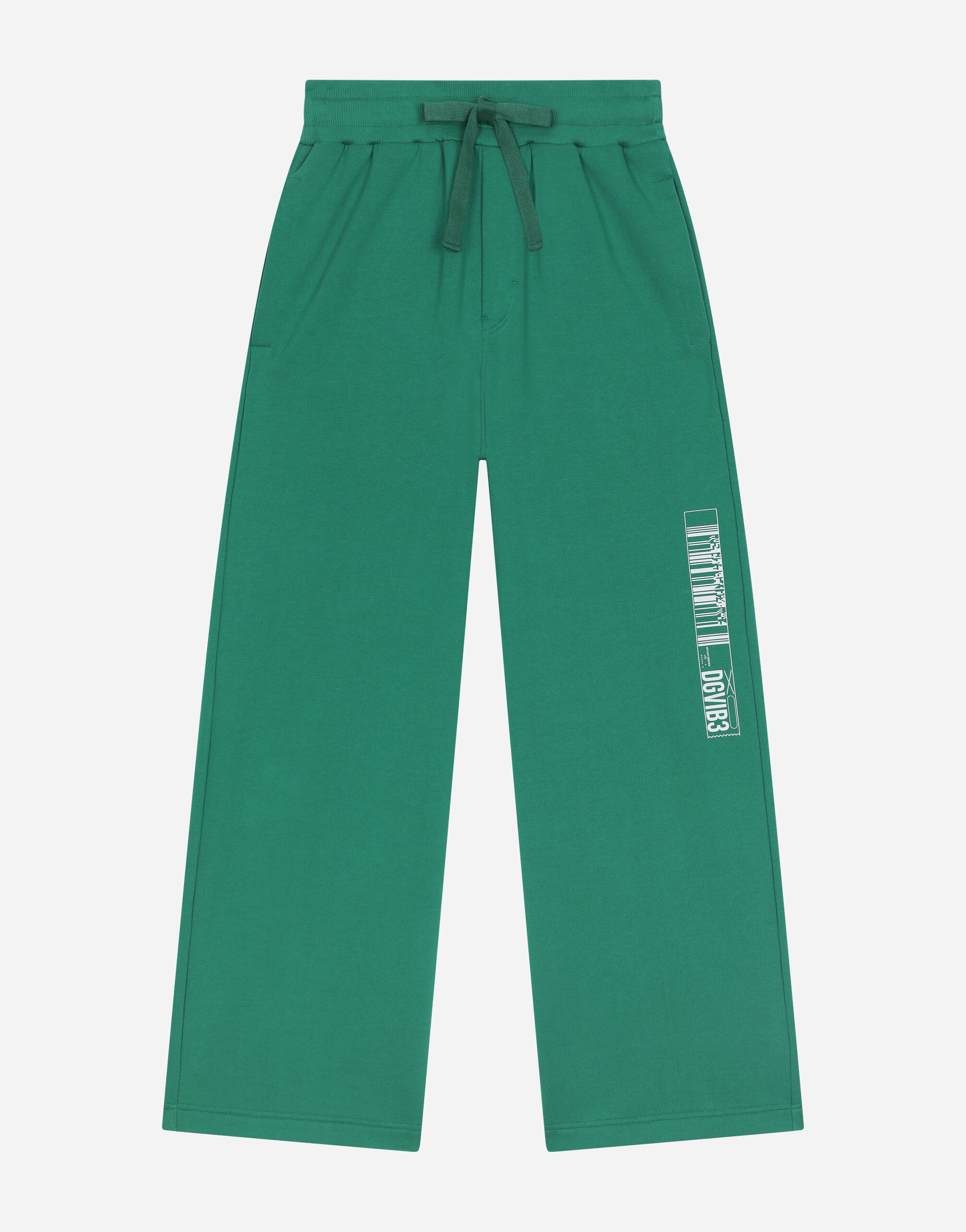 ${brand} Jersey jogging pants with DGVIB3 logo ${colorDescription} ${masterID}