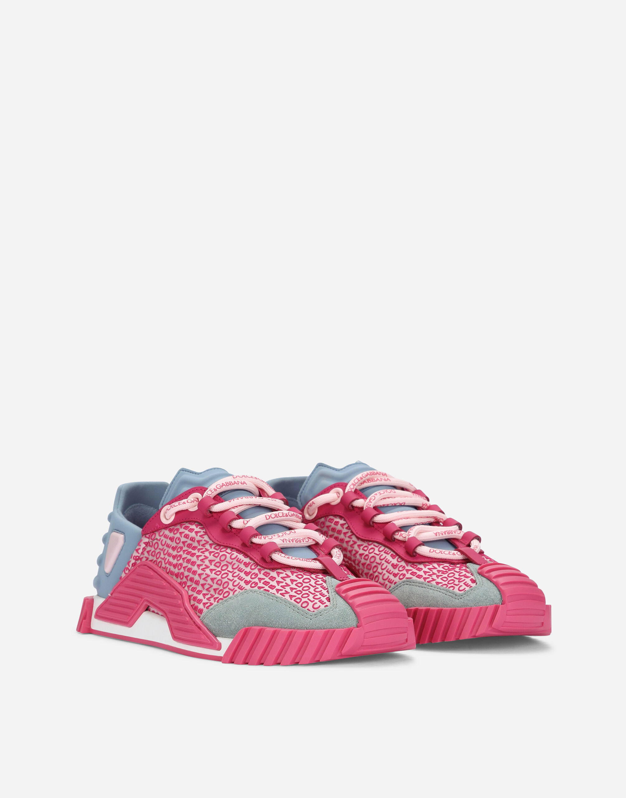Mixed-materials NS1 slip-on sneakers in Multicolor for Women 