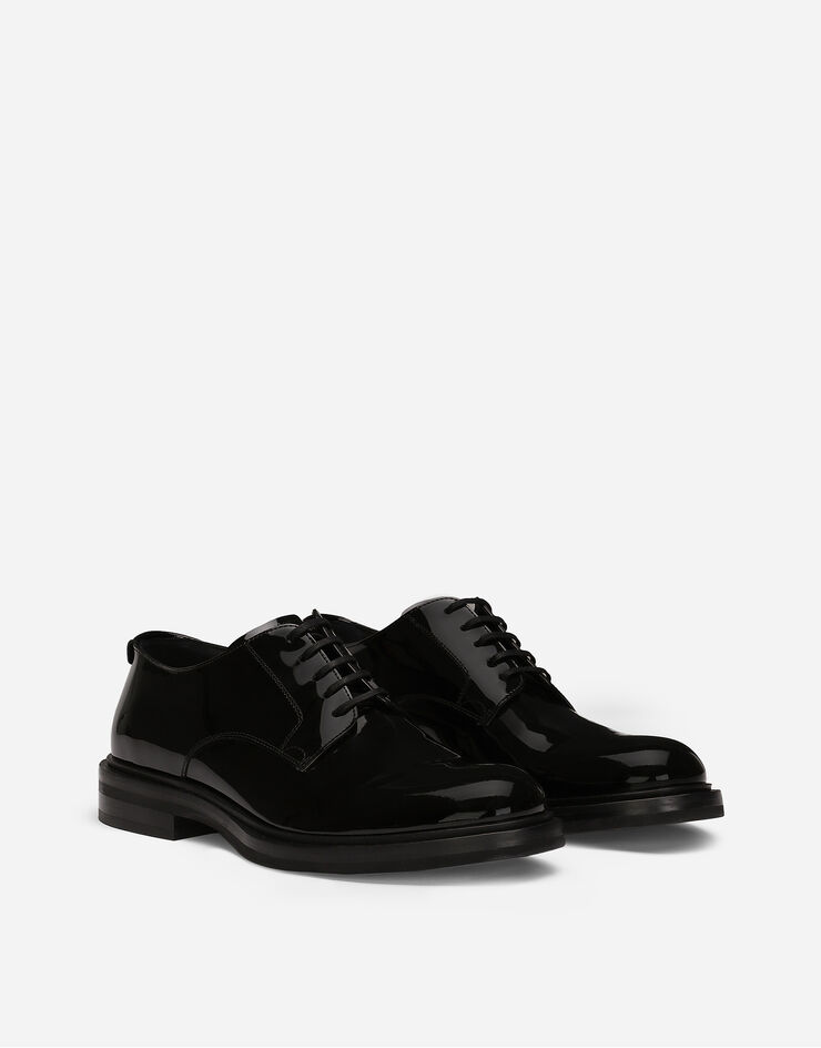 Dolce & Gabbana Patent leather Derby shoes Black A10840A1471