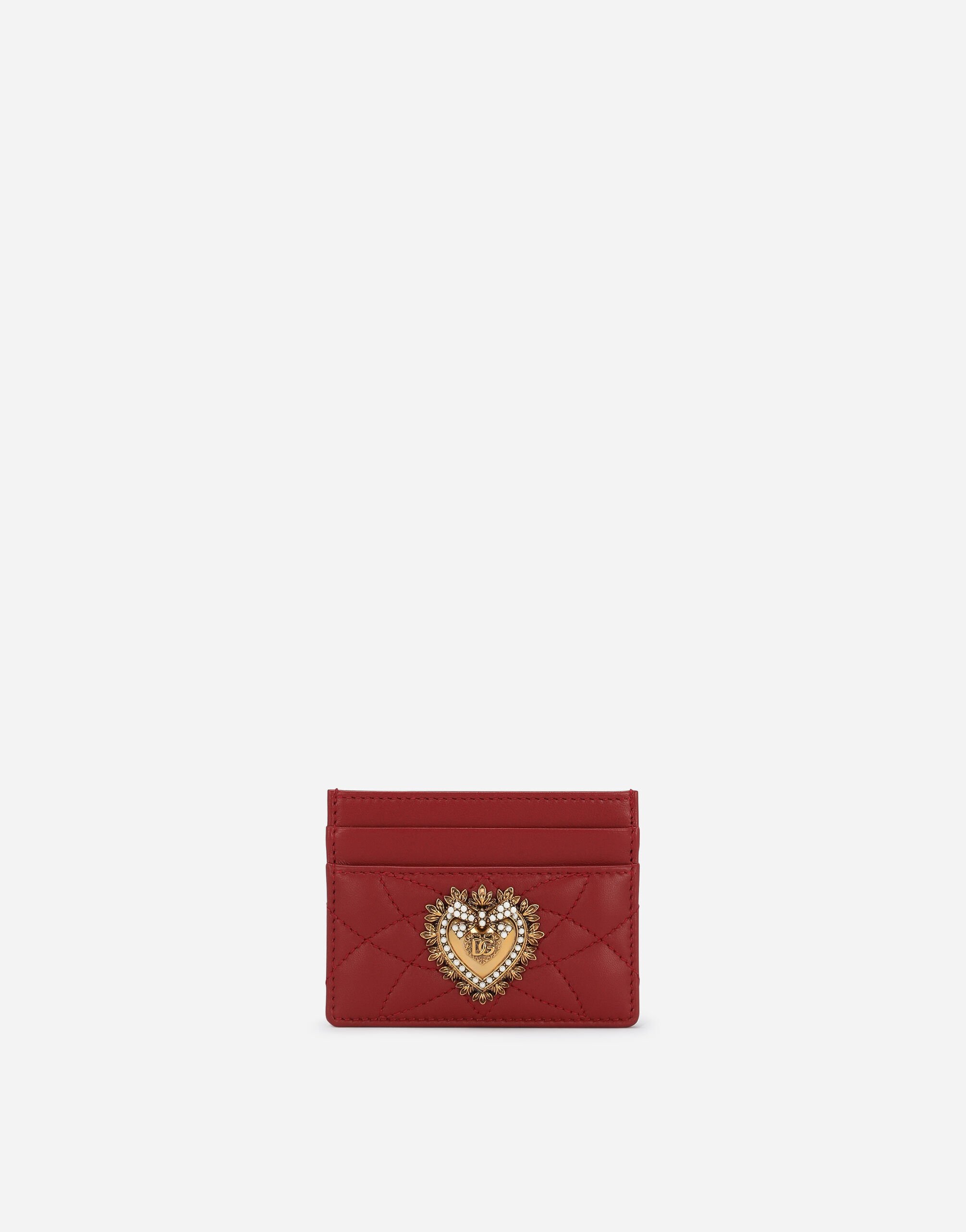Dolce & Gabbana Devotion card holder Black BB7475AF984