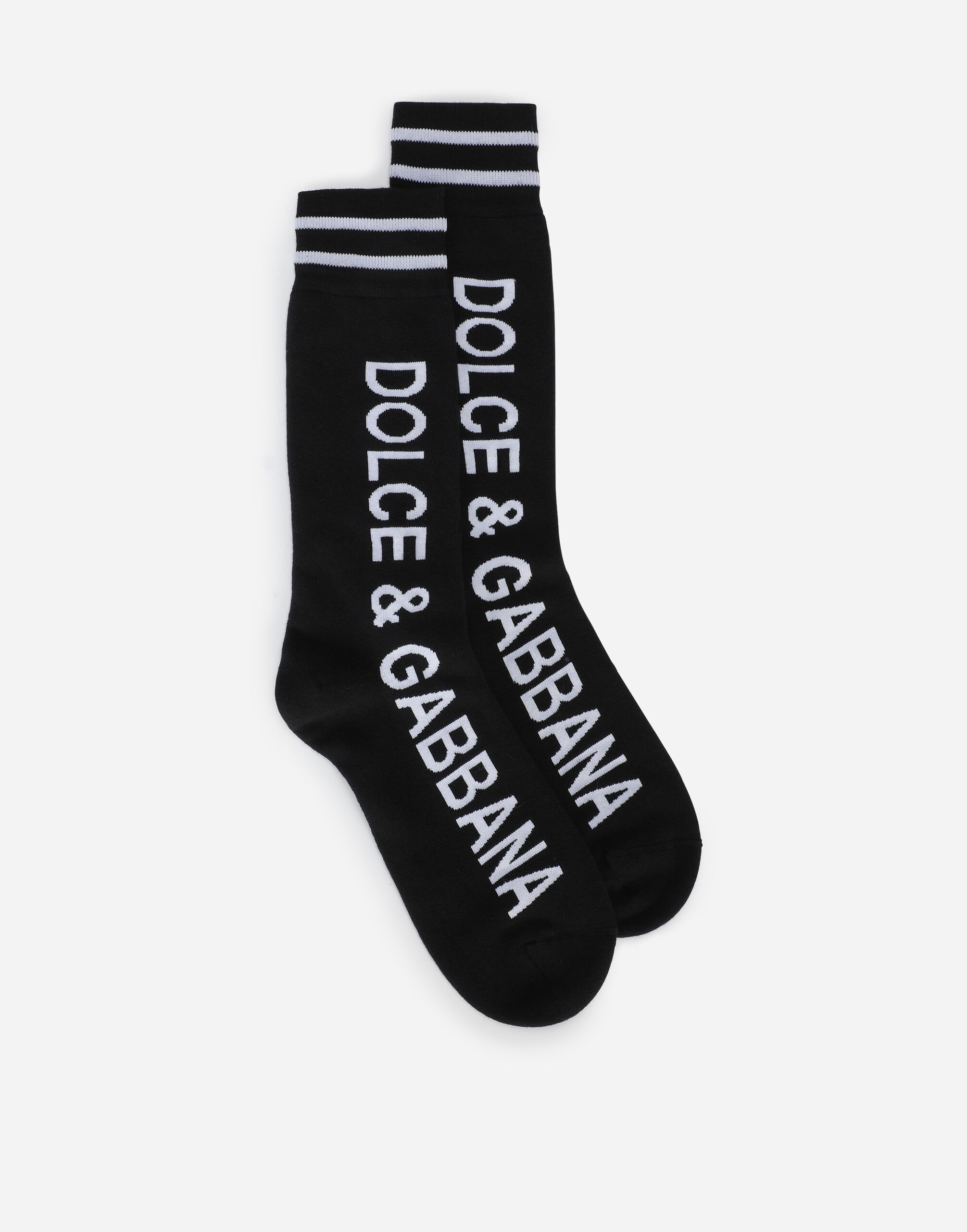 Jacquard socks with DG logo