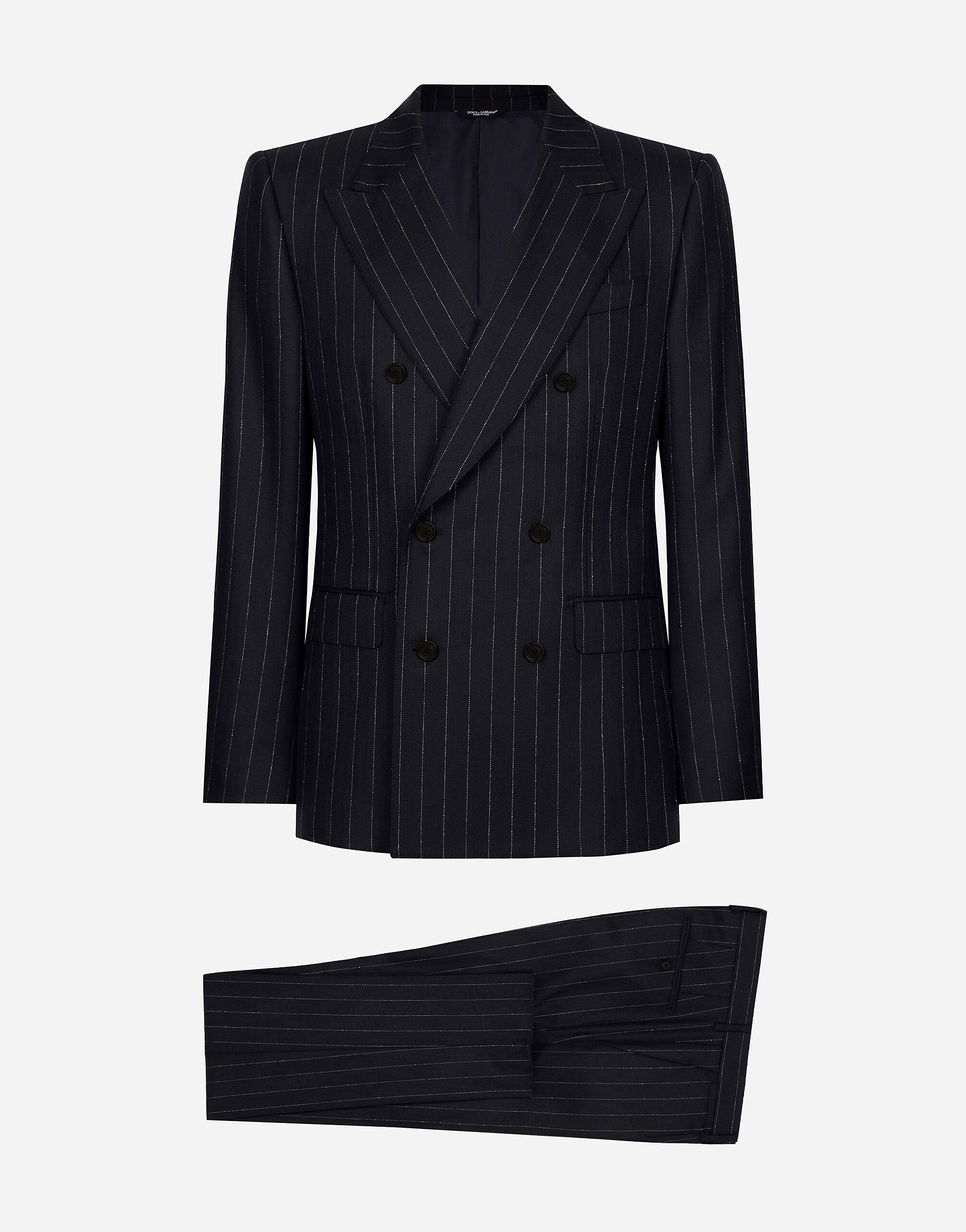 ${brand} Double-breasted Sicilia-fit suit ${colorDescription} ${masterID}