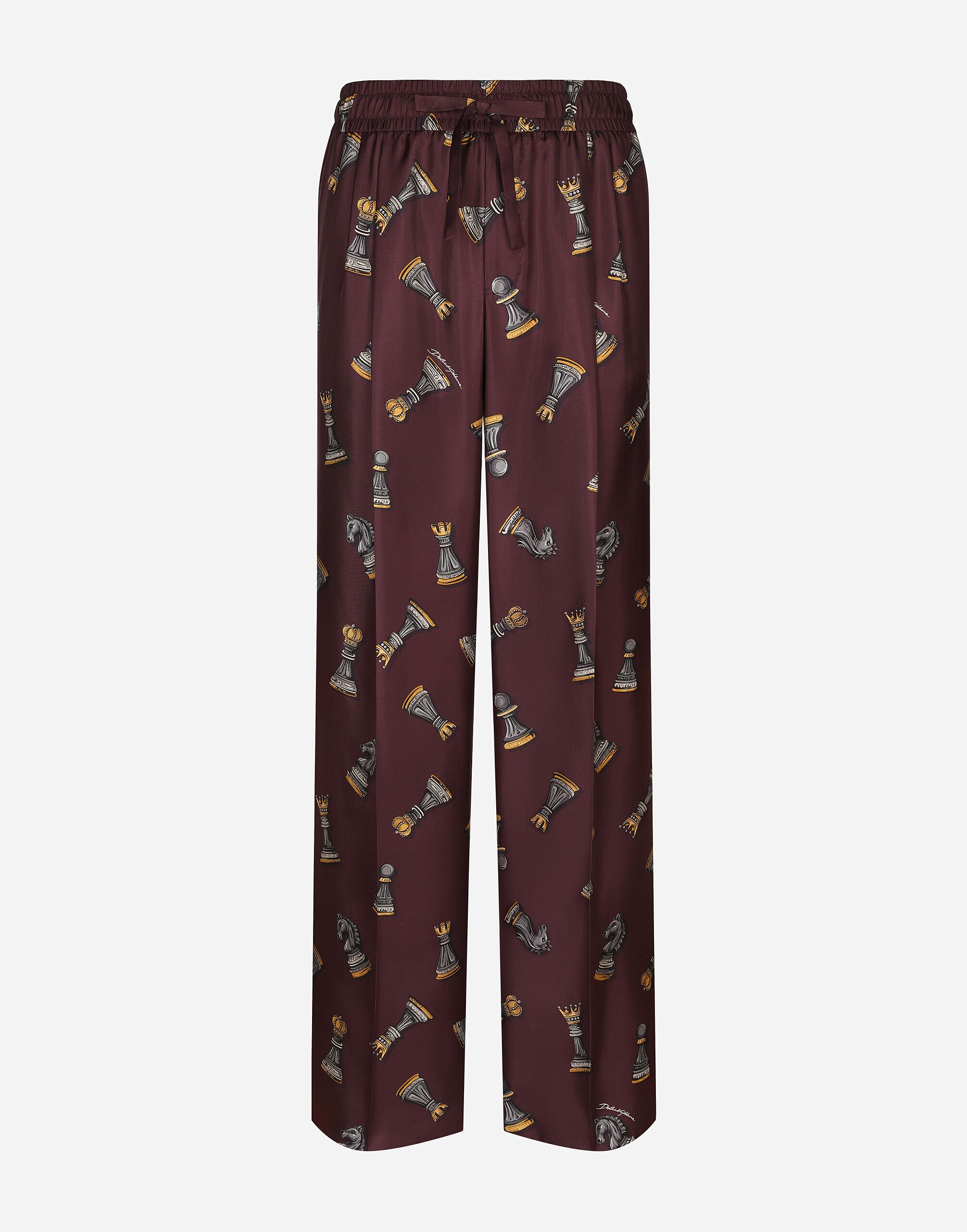 ${brand} Silk jogging pants ${colorDescription} ${masterID}