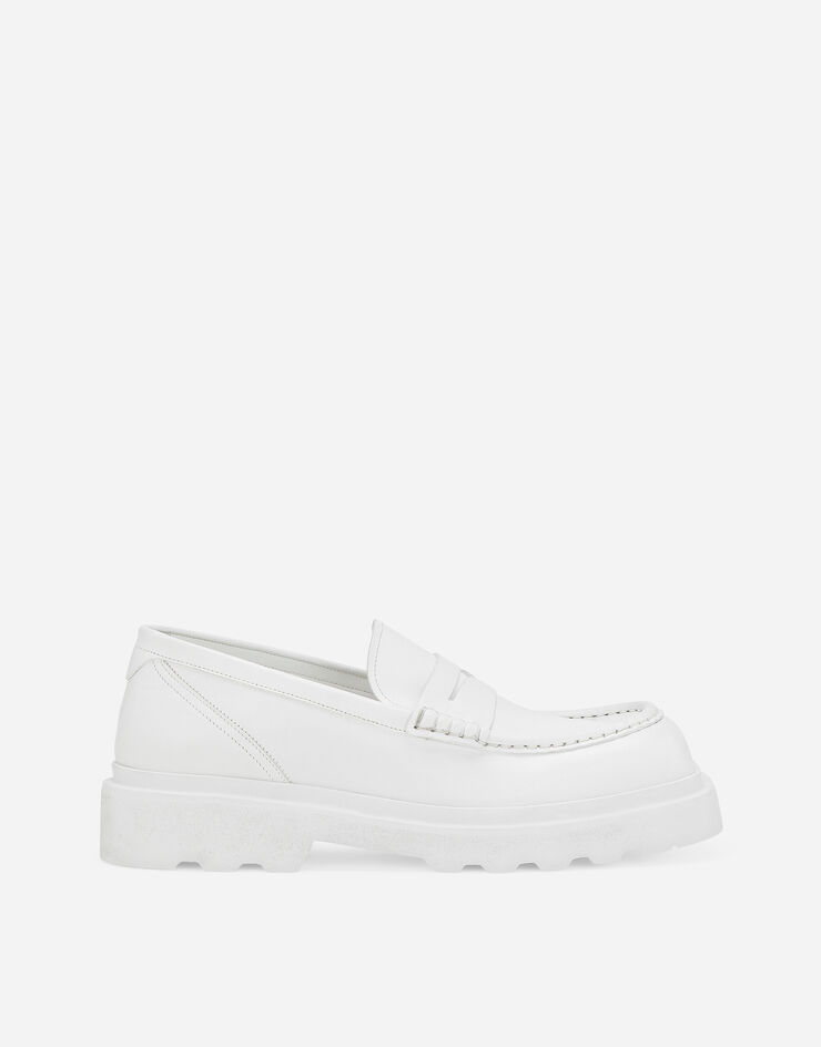 Dolce & Gabbana Calfskin loafers White A30204AB640