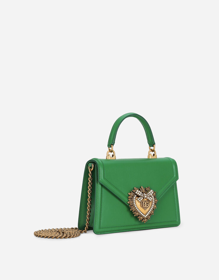 Dolce & Gabbana Small Devotion top-handle bag Verde BB6711AV893