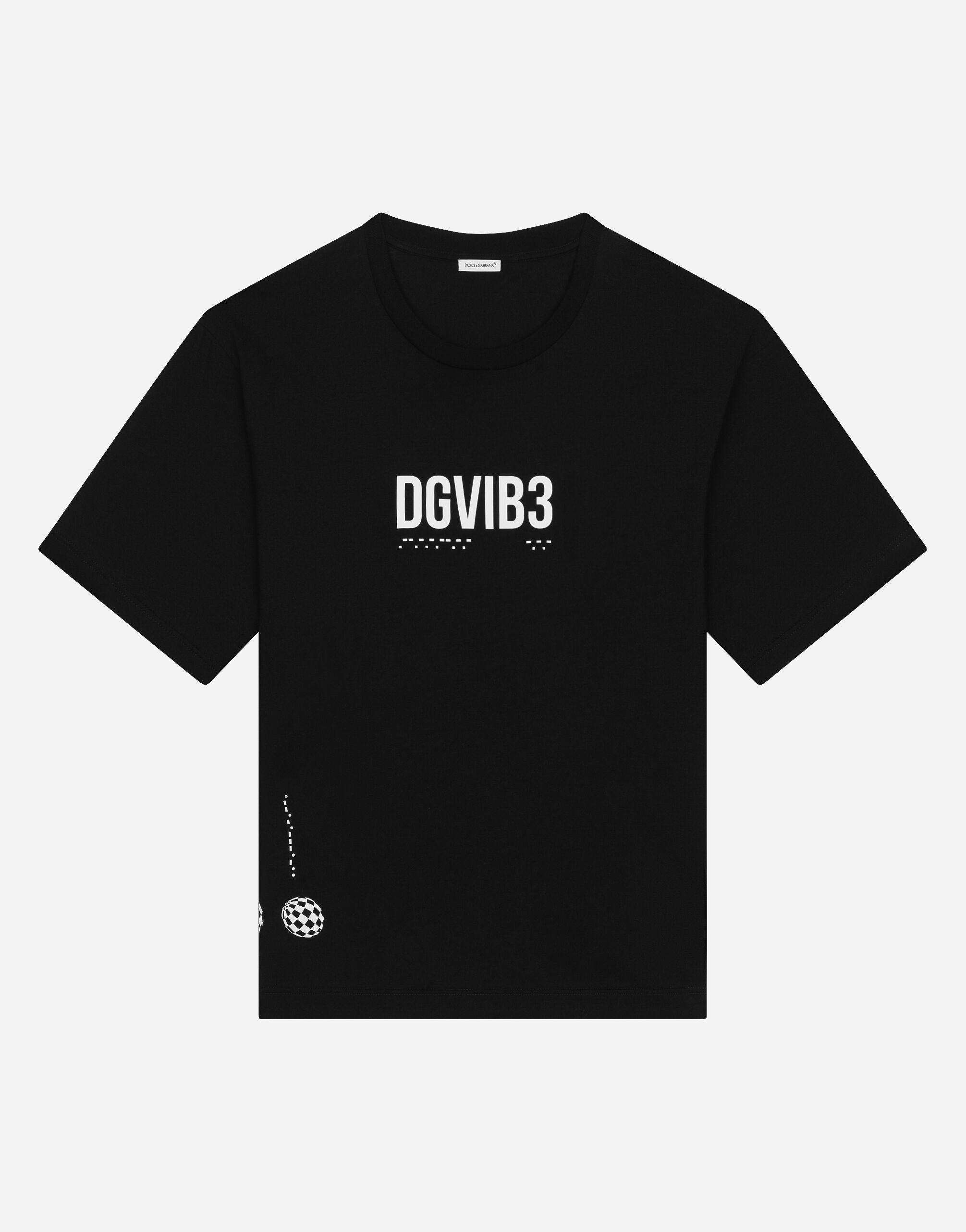 ${brand} Jersey T-shirt with DGVIB3 logo ${colorDescription} ${masterID}