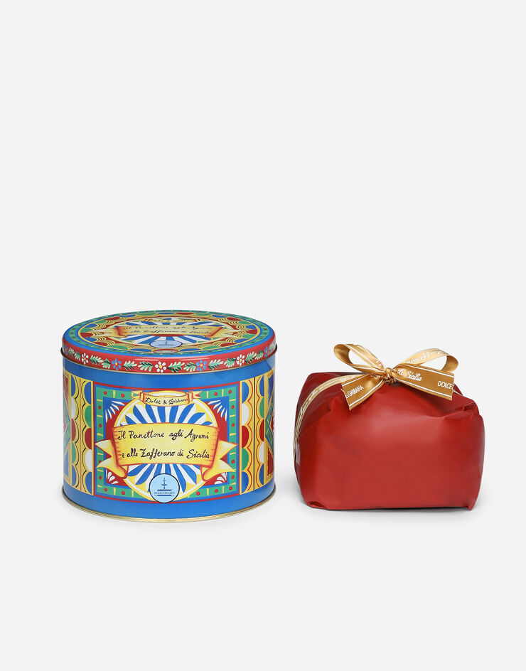 Dolce & Gabbana Sicilian Citrus and Saffron Panettone Multicolor PN0500YEL11