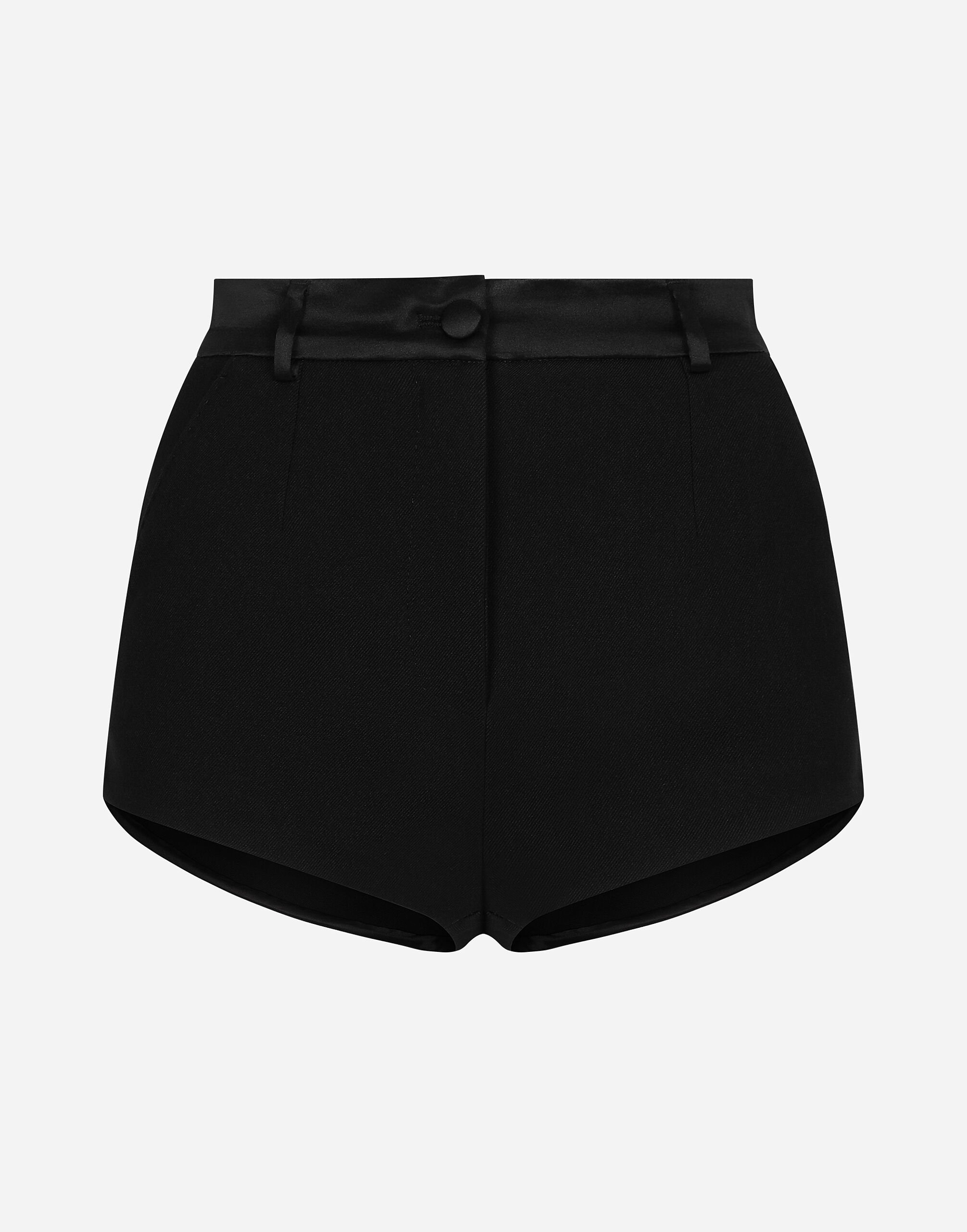 ${brand} Culotte tipo esmoquin de lana elástica ${colorDescription} ${masterID}