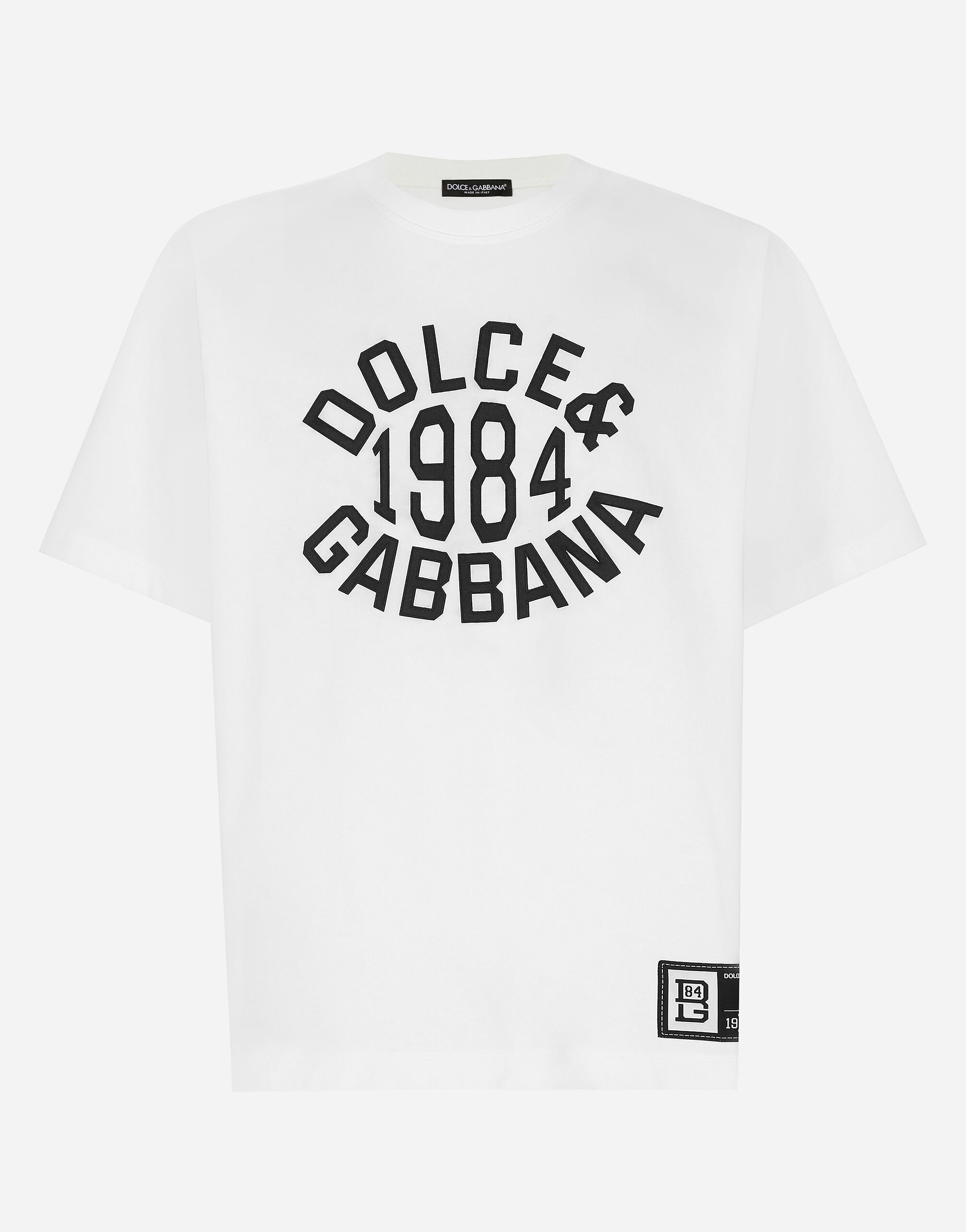 ${brand} Cotton T-shirt with logo print ${colorDescription} ${masterID}