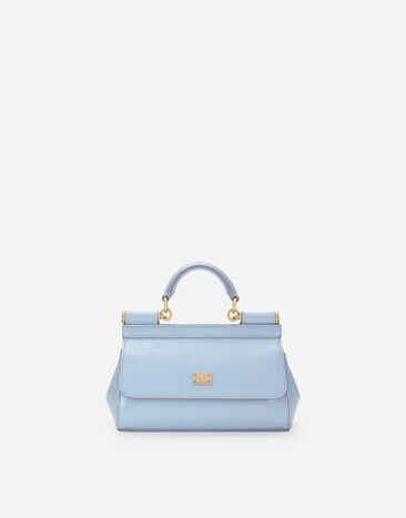 Dolce & Gabbana Henkeltasche Sicily klein Hellblau BB7116A1037