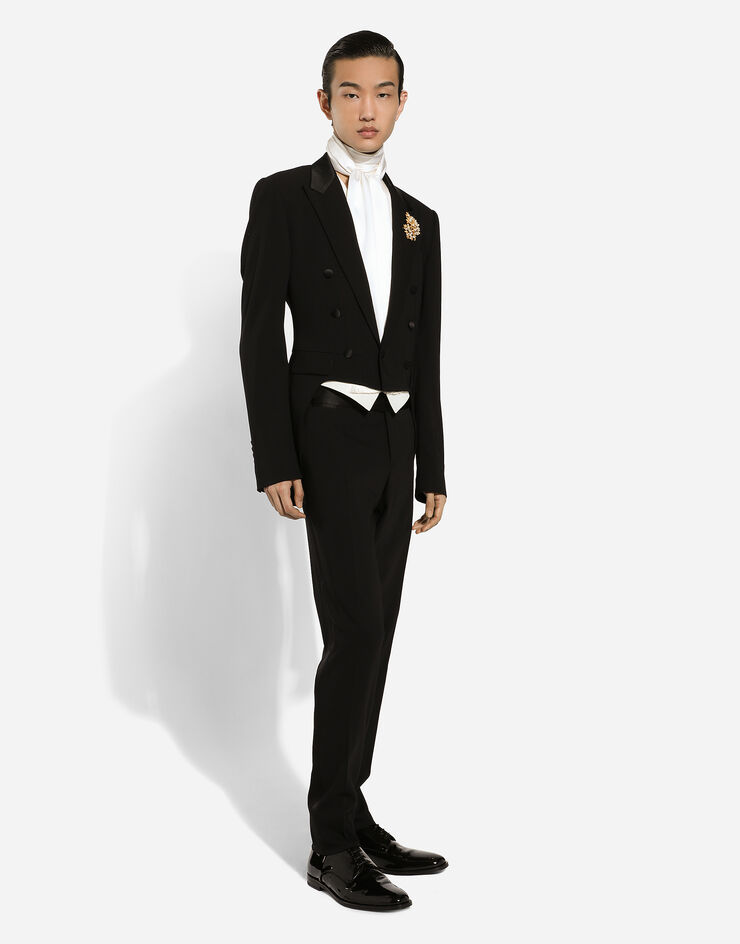 Dolce & Gabbana Single-breasted tuxedo suit Black GKJ3MTGI723