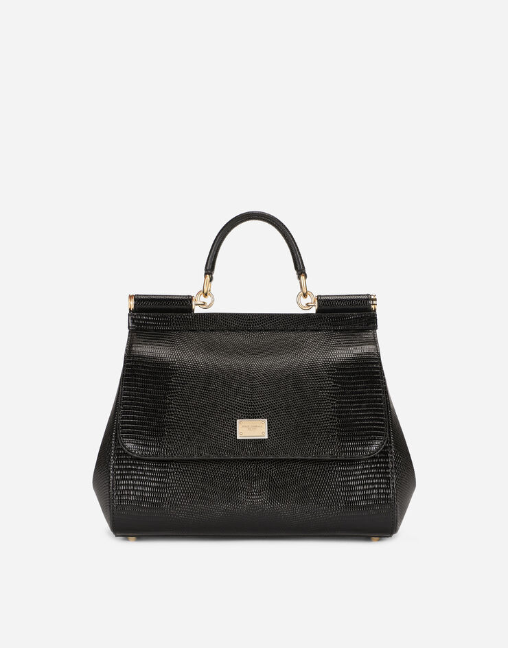 Large Sicily handbag in Black for Women | Dolce&Gabbana®
