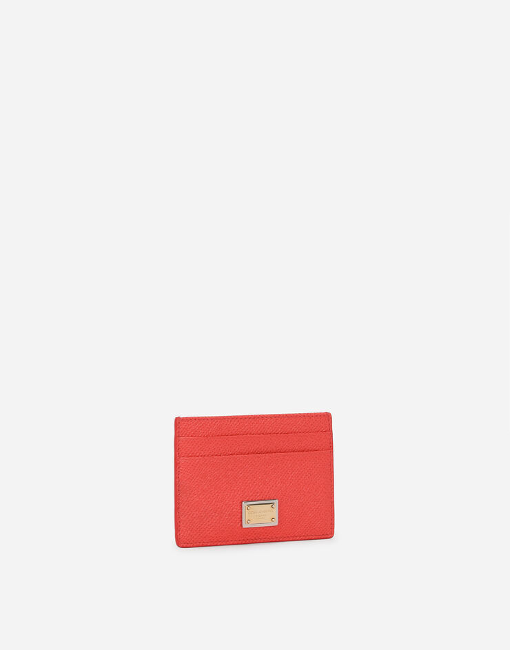 Dolce & Gabbana Porte-cartes plaquette Orange BI0330A1001
