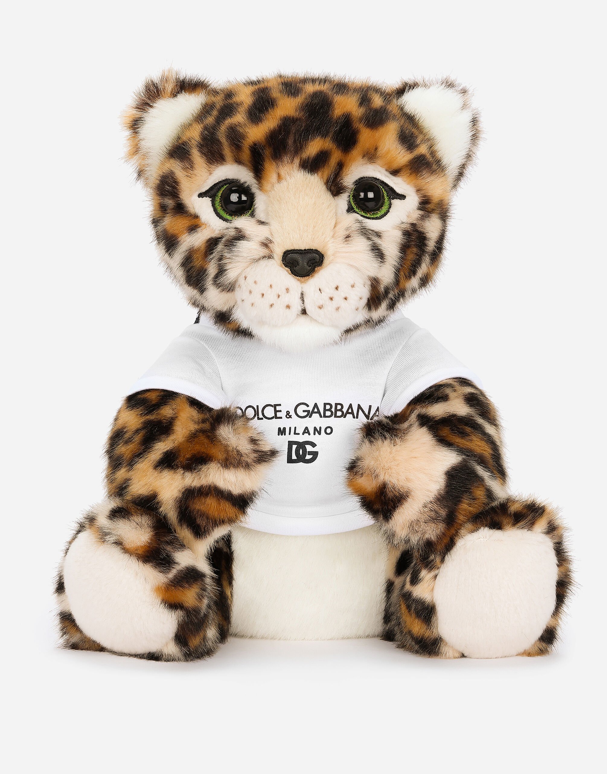 ${brand} Faux fur leopard soft toy mascot ${colorDescription} ${masterID}